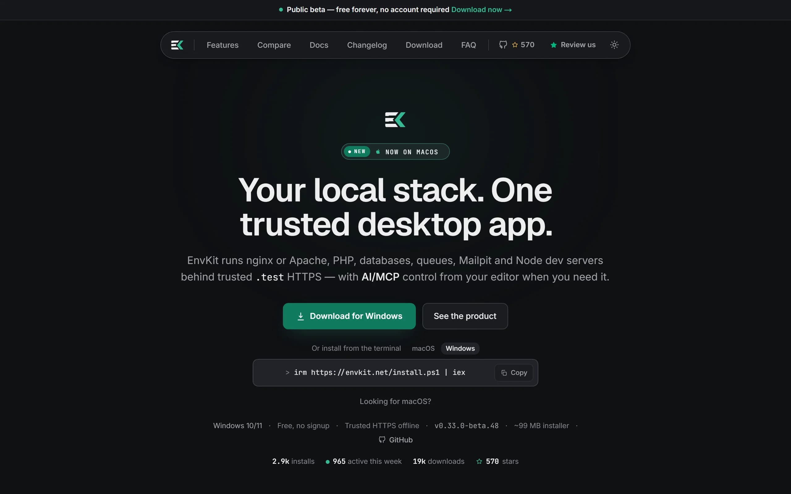 EnvKit — Website